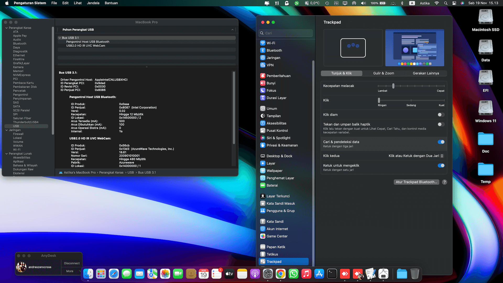 Asus ZenBook Q536FD 3rd [WhiskeyLake   Intel UHD 620 + I2C]   OpenCore 3